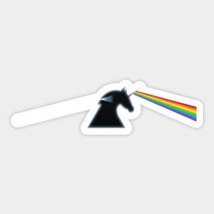 Dark Side of the Unicorn Sticker